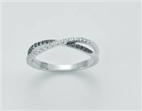 Anello Miluna Donna in Oro bianco Diamante LID2003BN